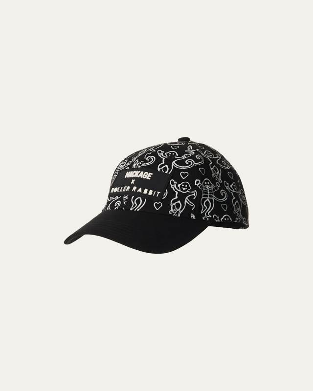 x Roller Rabbit Logo-Patch Baseball Hat